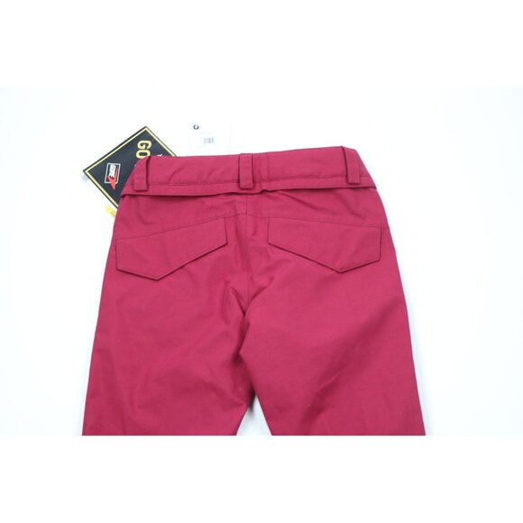 New Volcom Snowboarding Womens XS Spell Out Waterproof Goretex Snow Pants Purple - Picture 13 of 16